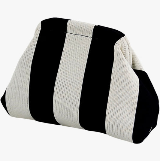 The Striped Woven "It Bag"