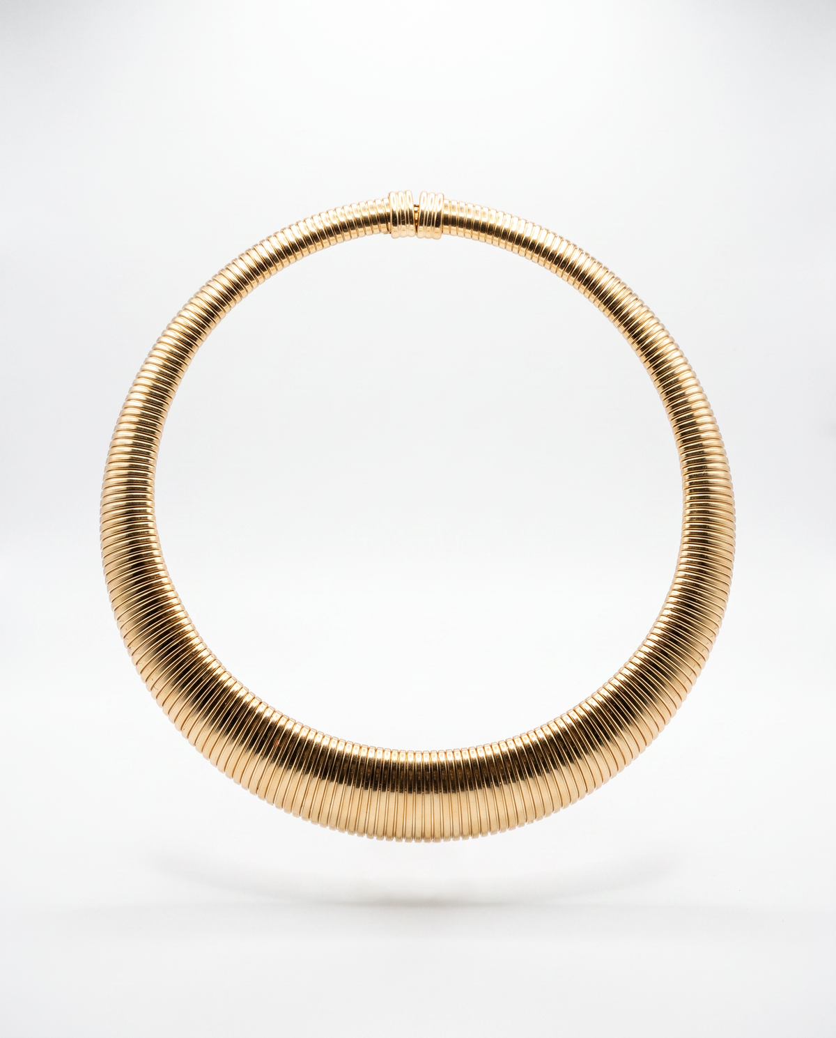 GOLDEN CURVE COLLAR NECKLACE