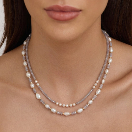 ROSEWATER NECKLACE SET