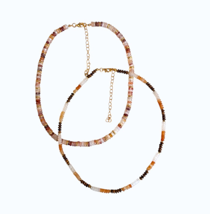 GOLDEN HOUR NECKLACE SET