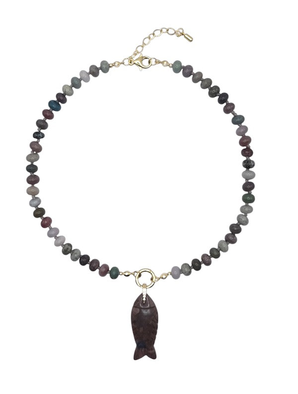 THE MARAIS FISH NECKLACE