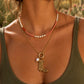 DESERT ROSE LAYERED NECKLACE
