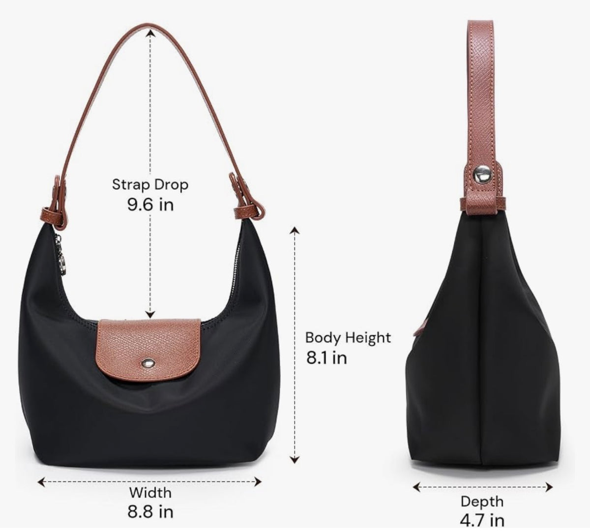 THE EASYGOING CONVERTIBLE SHOULDER BAG