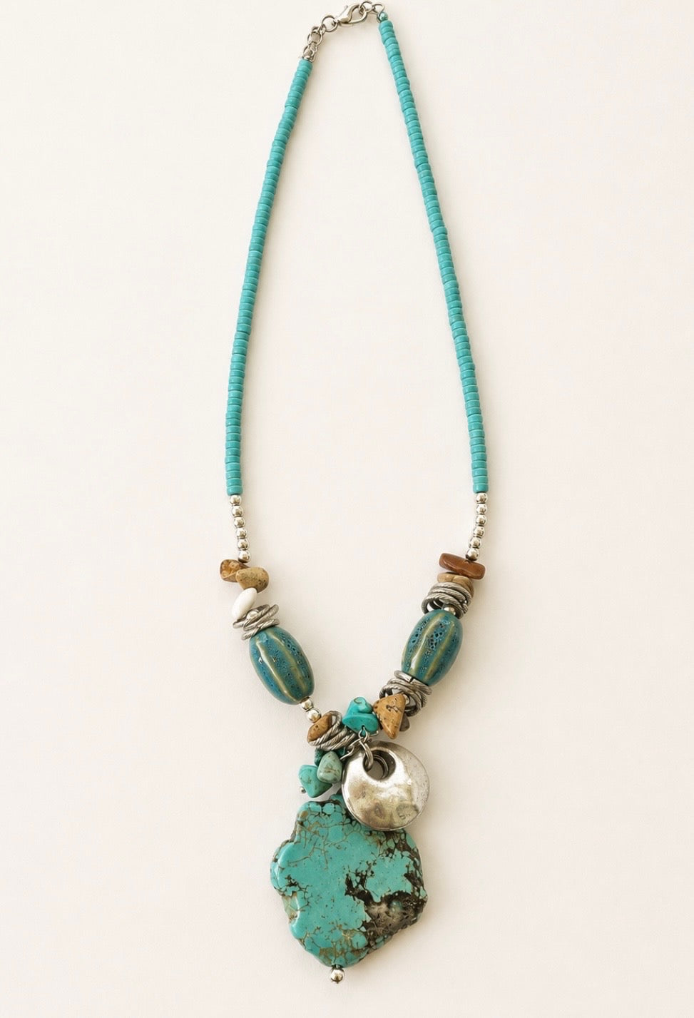 Blue Mesa Turquoise Statement Necklace