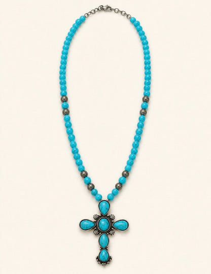 Desert Soul Turquoise Statement Necklace