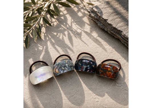 MOSIAC PONYTAIL CUFFS