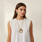 GILDED KNOT NECKLACE