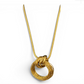 GILDED KNOT NECKLACE