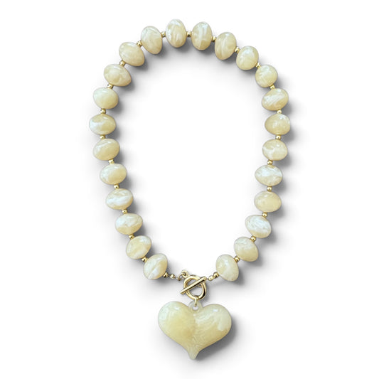 SWEETHEART STATEMENT NECKLACE