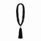 MIDNIGHT TASSEL NECKLACE