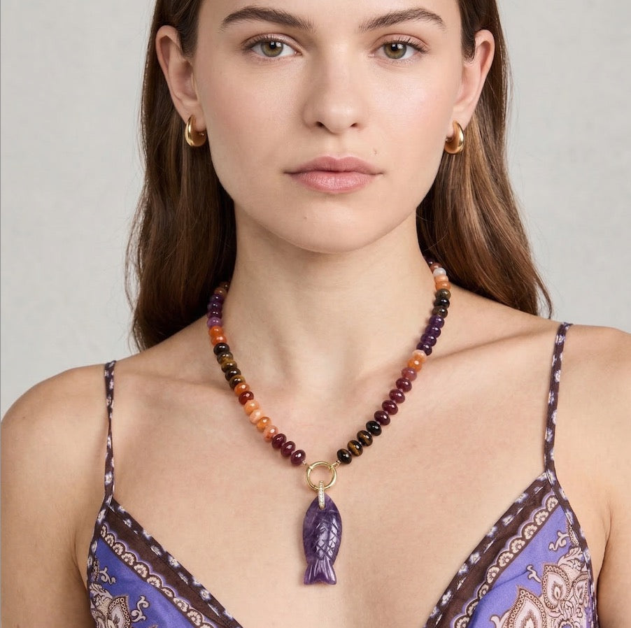 THE MARAIS FISH NECKLACE