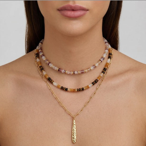 GOLDEN HOURS NECKLACE SET