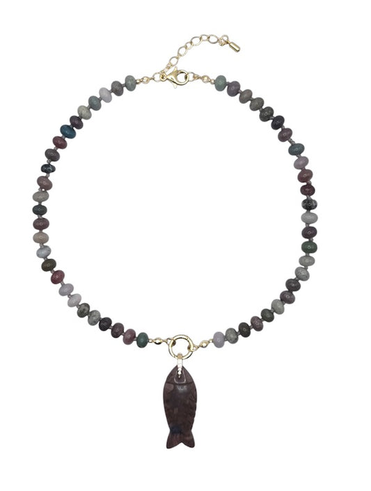 THE MARAIS FISH NECKLACE